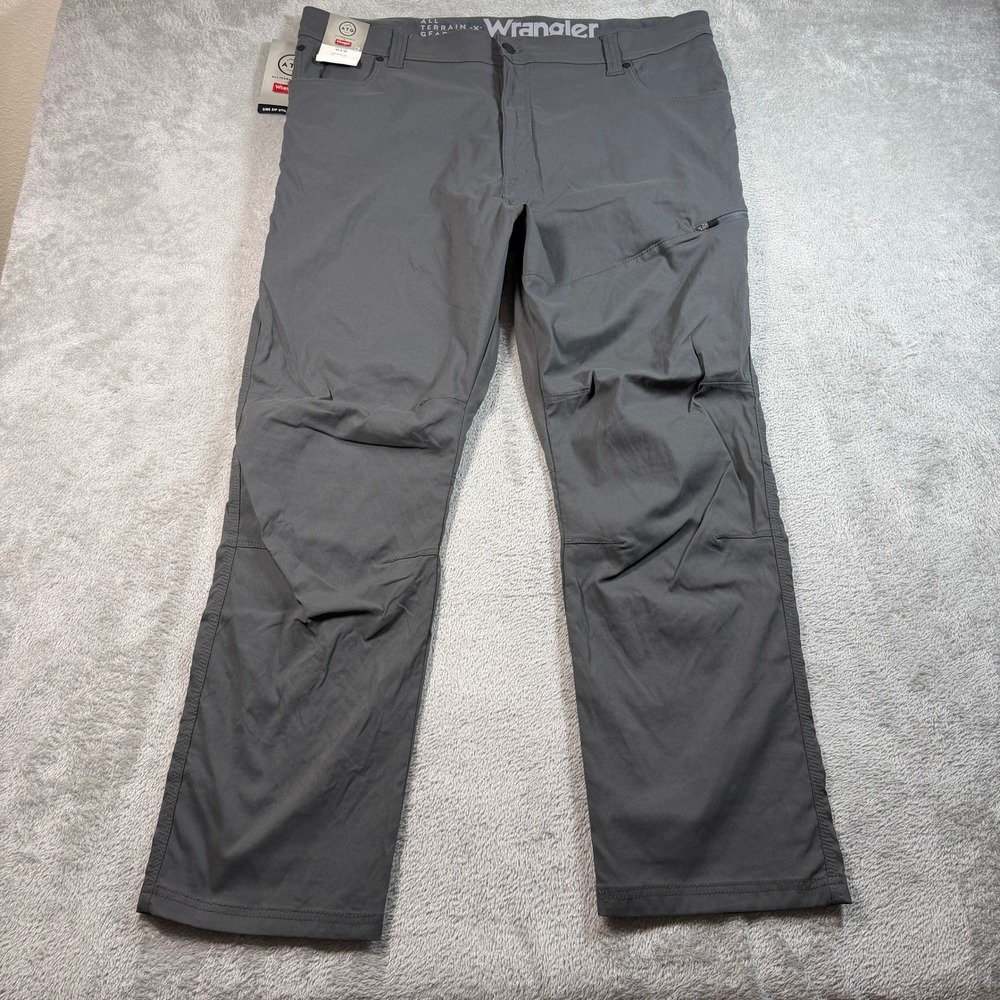 Wrangler ATG All Terrain Gear Pants Mens 40x30 Gray Straight Fit 10NT645DW NWT